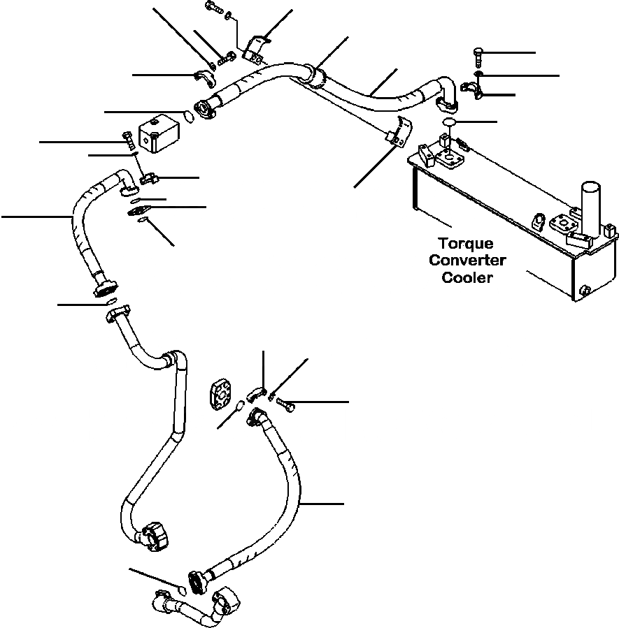 Схема запчастей Komatsu WA500-6 - F7-A ГИДРОТРАНСФОРМАТОР И ТРАНСМИССИЯ ЛИНИЯ ЛИНИЯ МАСЛООХЛАДИТЕЛЯ(/) СИЛОВАЯ ПЕРЕДАЧА И КОНЕЧНАЯ ПЕРЕДАЧА