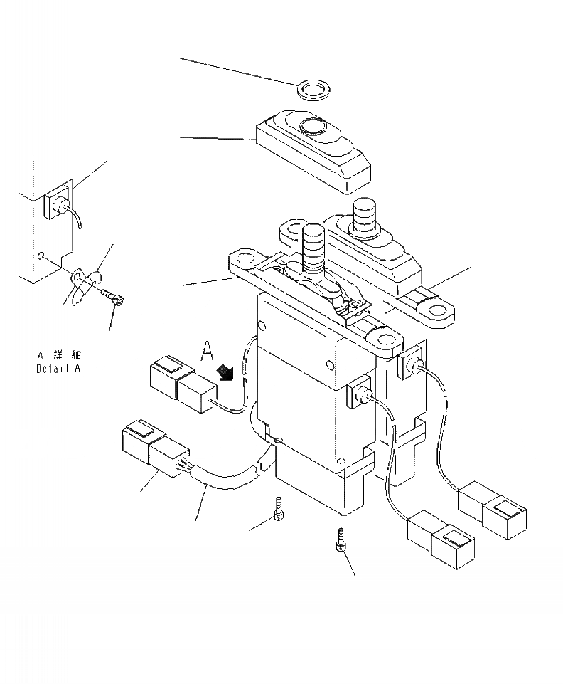 Схема запчастей Komatsu WA500-6 - K-A УПРАВЛЕНИЕ ПОГРУЗКОЙ P.P.C. КЛАПАН - СТРЕЛА И КОВШ РЫЧАГИ OPERATORXD S ОБСТАНОВКА И СИСТЕМА УПРАВЛЕНИЯ