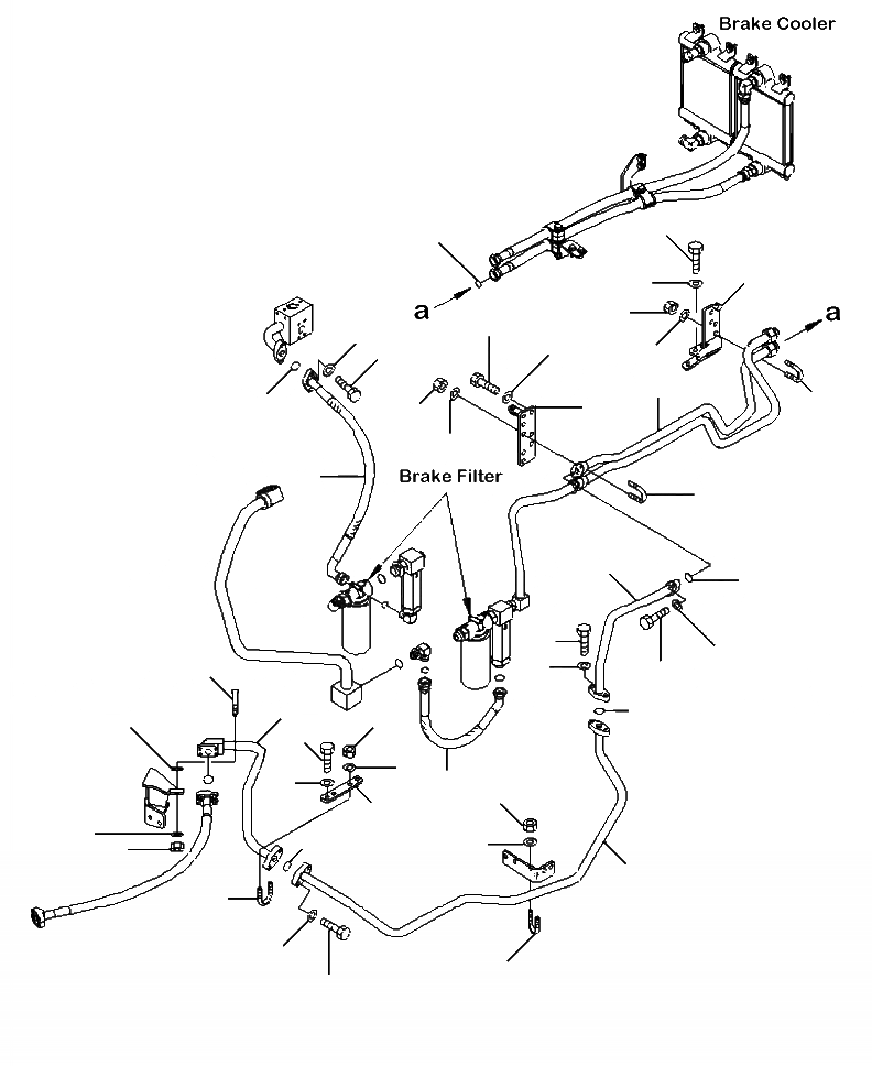 Схема запчастей Komatsu WA500-6 - K-A УПРАВЛ-Е ТОРМОЗОМ PPC НАСОС ЛИНИЯ ОХЛАЖДЕНИЯ (ДЛЯ ТОРМОЗ. СИСТЕМА ОХЛАЖДЕНИЯ) (/) OPERATORXD S ОБСТАНОВКА И СИСТЕМА УПРАВЛЕНИЯ