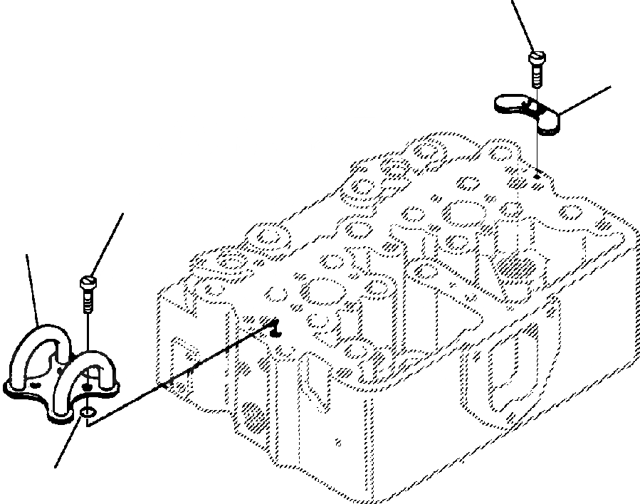 Схема запчастей Komatsu WA500-1LC - FIG. A-A ТОПЛИВН. CROSSOVER ДВИГАТЕЛЬ