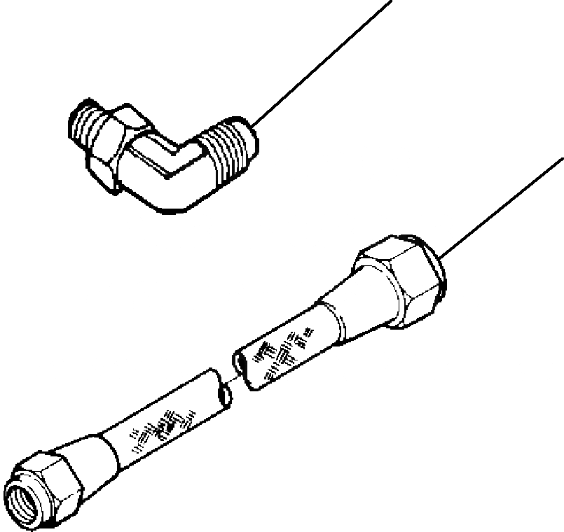 Схема запчастей Komatsu WA500-1LC - FIG. A-A ТОПЛИВН. ФИЛЬТР. ТРУБЫ ДВИГАТЕЛЬ