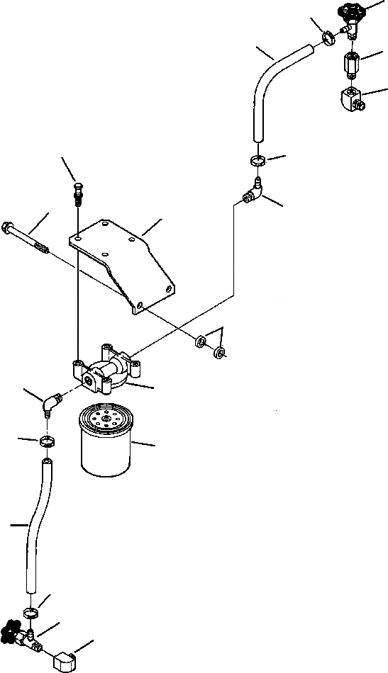 Схема запчастей Komatsu WA500-1LC - FIG. A-A АНТИКОРРОЗ. ЭЛЕМЕНТ ДВИГАТЕЛЬ