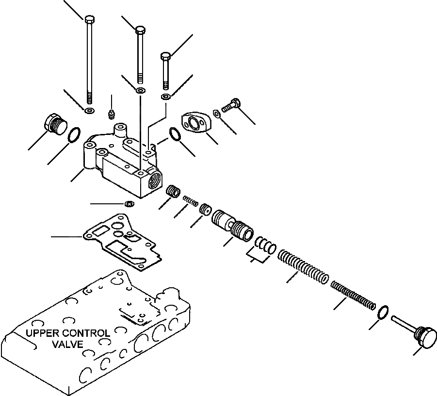 Схема запчастей Komatsu WA500-1LC - FIG. F-A ТРАНСМИССИЯ - ОСНОВН. РАЗГРУЗ. КЛАПАН СИЛОВАЯ ПЕРЕДАЧА И КОНЕЧНАЯ ПЕРЕДАЧА