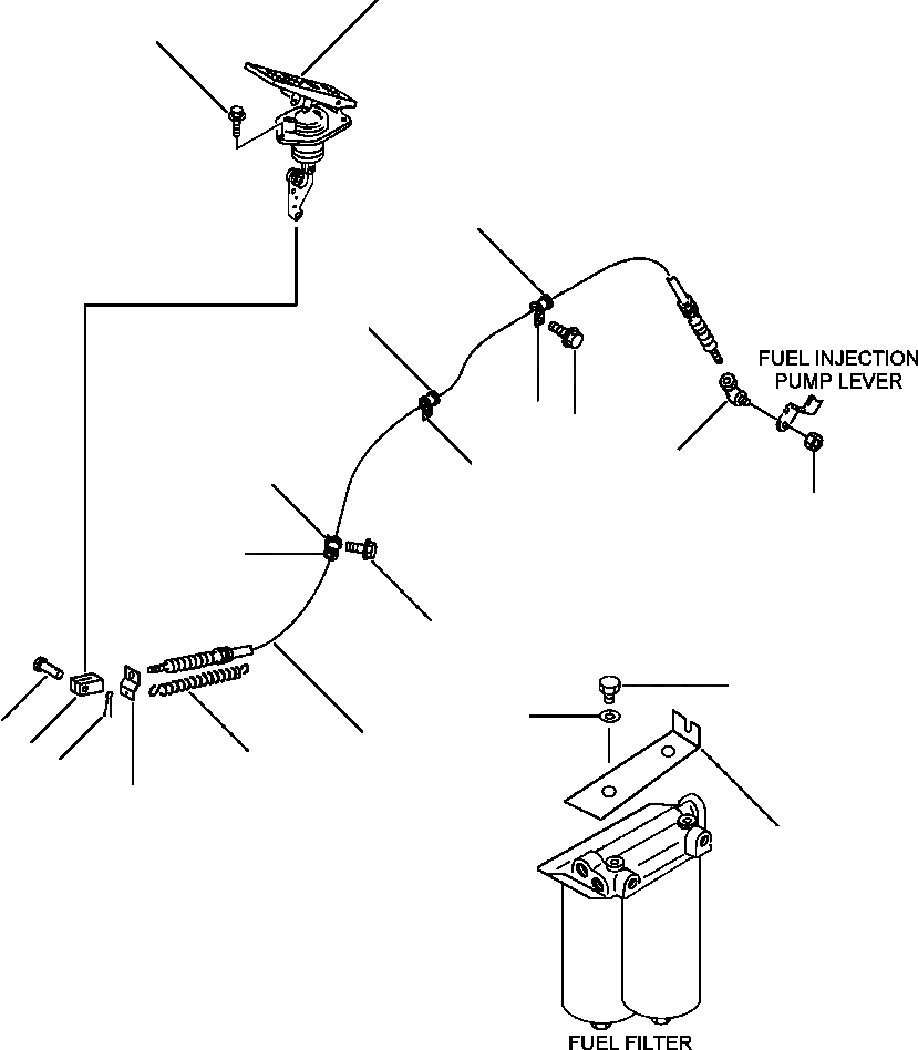Схема запчастей Komatsu WA500-1LC - FIG. K-A АКСЕЛЕРАТОР МЕХАНИЗМ - ПЕДАЛЬ - ДВИГАТЕЛЬ КАБИНА ОПЕРАТОРА И СИСТЕМА УПРАВЛЕНИЯ