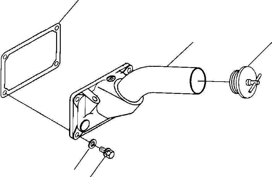 Схема запчастей Komatsu WA500-3L - A-AA МАСЛ. FILL PORT ДВИГАТЕЛЬ