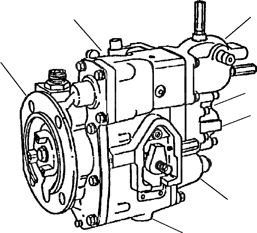 Схема запчастей Komatsu WA500-3L - A-AA ТОПЛИВН. НАСОС ДВИГАТЕЛЬ