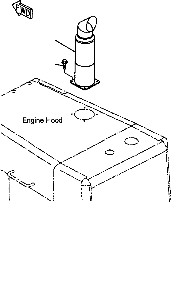 Схема запчастей Komatsu WA500-3L - B-A ВЫПУСКН. СИСТЕМА КОМПОНЕНТЫ ДВИГАТЕЛЯ