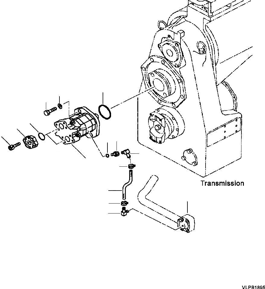 Схема запчастей Komatsu WA500-3L - F-A ГИДРОТРАНСФОРМАТОР И ТРАНСМИССИЯ НАСОС КРЕПЛЕНИЕ И ВОЗВРАТН. ЛИНИЯ (С GROUND-ПРИВОДN РУЛЕВ. УПРАВЛЕНИЕ) СИЛОВАЯ ПЕРЕДАЧА И КОНЕЧНАЯ ПЕРЕДАЧА
