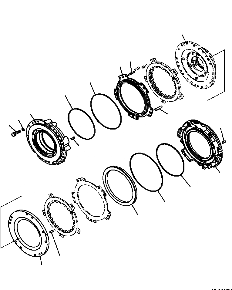 Схема запчастей Komatsu WA500-3L - F-A ТРАНСМИССИЯ ASSEMBLY 2 И 1 МУФТА КОЖУХ СИЛОВАЯ ПЕРЕДАЧА И КОНЕЧНАЯ ПЕРЕДАЧА