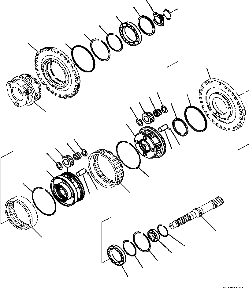 Схема запчастей Komatsu WA500-3L - F-A ТРАНСМИССИЯ ASSEMBLY ВПЕРЕД/НАЗАД НЕСУЩИЙ ЭЛЕМЕНТ СИЛОВАЯ ПЕРЕДАЧА И КОНЕЧНАЯ ПЕРЕДАЧА