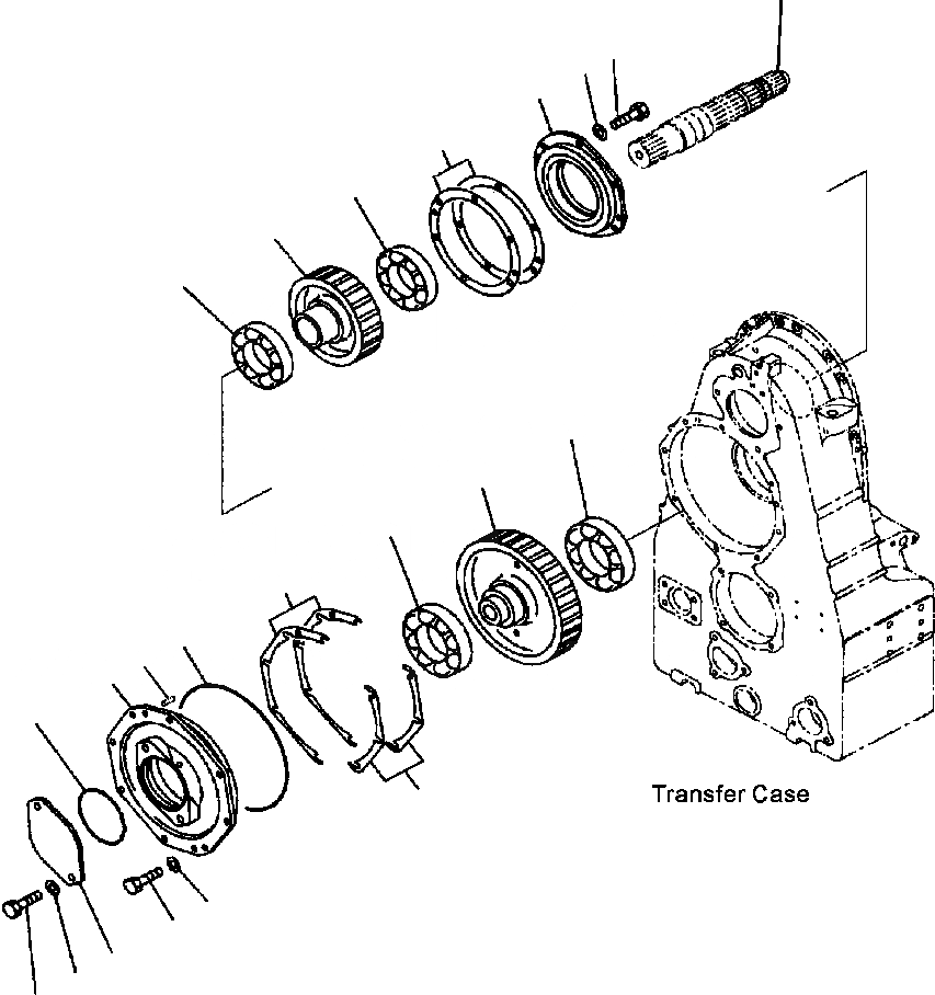 Схема запчастей Komatsu WA500-3L - F-A ТРАНСМИССИЯ ASSEMBLY ПЕРЕДАЧА ПРИВОД СИЛОВАЯ ПЕРЕДАЧА И КОНЕЧНАЯ ПЕРЕДАЧА