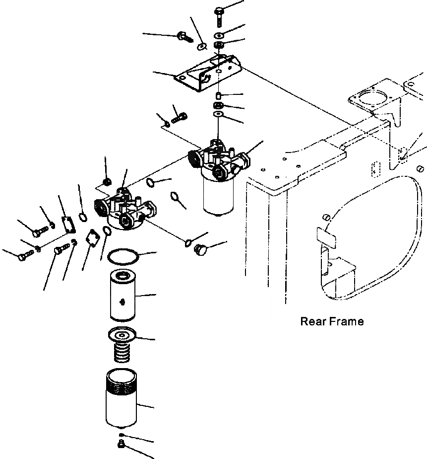 Схема запчастей Komatsu WA500-3L - F7-A ГИДРОТРАНСФОРМАТОР И ТРАНСМИССИЯ ТРУБЫ МАСЛ. ФИЛЬТР И КРЕПЛЕНИЕ СИЛОВАЯ ПЕРЕДАЧА И КОНЕЧНАЯ ПЕРЕДАЧА