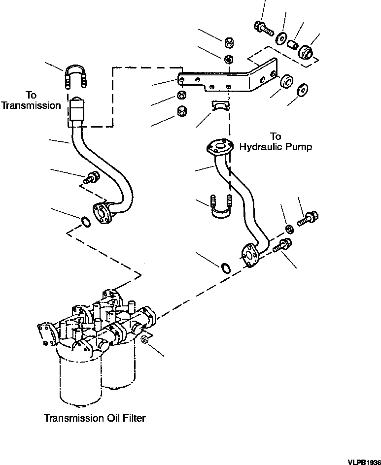 Схема запчастей Komatsu WA500-3L - F7-A ГИДРОТРАНСФОРМАТОР И ТРАНСМИССИЯ ТРУБЫ МАСЛ. ФИЛЬТР ЛИНИЯ - МАСЛ. ФИЛЬТР  СИЛОВАЯ ПЕРЕДАЧА И КОНЕЧНАЯ ПЕРЕДАЧА