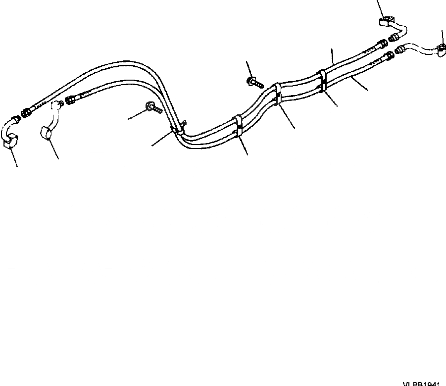Схема запчастей Komatsu WA500-3L - F7-8A ГИДРОТРАНСФОРМАТОР И ТРАНСМИССИЯ ТРУБЫ ЛИНИЯ ОХЛАЖДЕНИЯ - СОЕДИНЕНИЕ ШЛАНГИ СИЛОВАЯ ПЕРЕДАЧА И КОНЕЧНАЯ ПЕРЕДАЧА