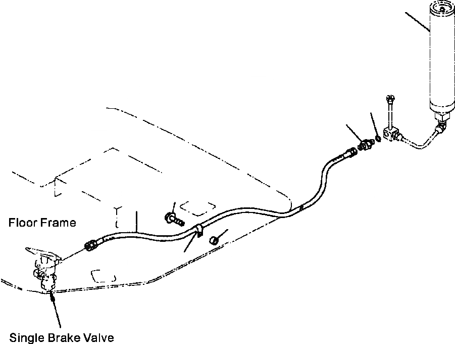 Схема запчастей Komatsu WA500-3L - K-A УПРАВЛ-Е ТОРМОЗОМ КЛАПАН АККУМУЛЯТОРА - ОДИНОЧН. ТОРМОЗН. КЛАПАН OPERATORS ОБСТАНОВКА И СИСТЕМА УПРАВЛЕНИЯ