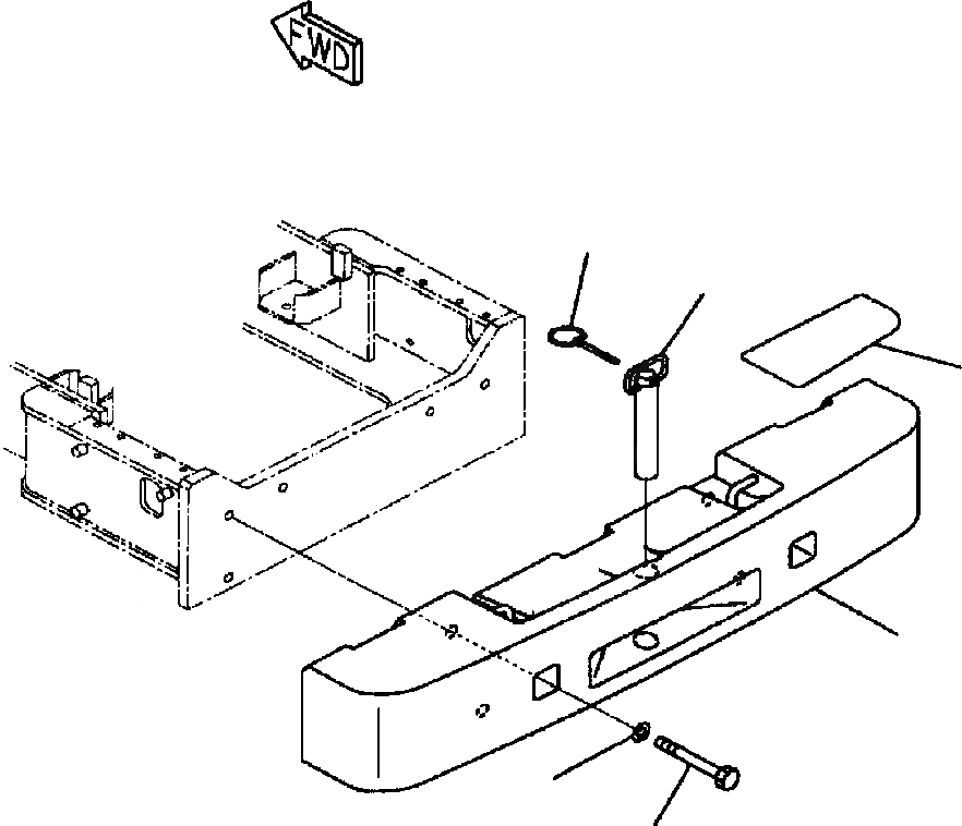 Схема запчастей Komatsu WA500-3L - M-A ПРОТИВОВЕС ЧАСТИ КОРПУСА