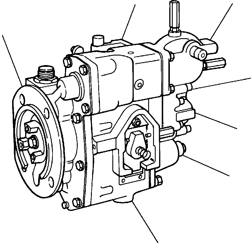 Схема запчастей Komatsu WA600-1LC - ТОПЛИВН. НАСОС ТОПЛИВН. СИСТЕМА