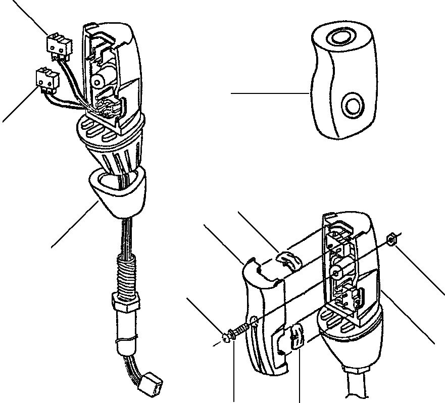 Схема запчастей Komatsu WA600-1LE - LIFT РЫЧАГ РУКОЯТЬ ДЛЯ MACHINES С ЭЛЕКТРОНН.ALLY УПРАВЛ-ЕLED ПОДВЕСКА СИСТЕМА (E.C.S.S.) УПРАВЛ-Е РАБОЧИМ ОБОРУДОВАНИЕМ