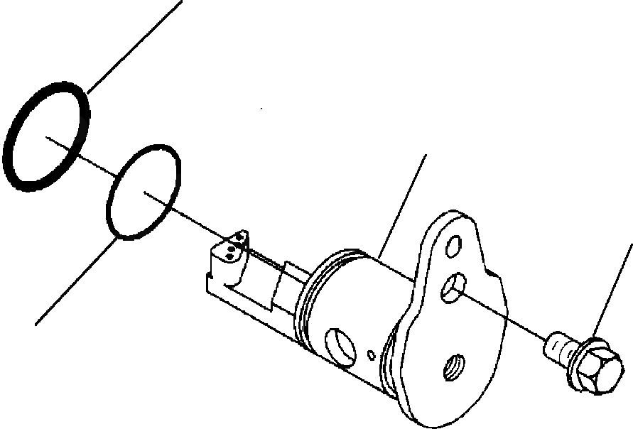Схема запчастей Komatsu WA600-1LE - ПОРШЕНЬ ОХЛАЖД-Е ФОРСУНКА СИСТЕМА СМАЗКИ МАСЛ. СИСТЕМА