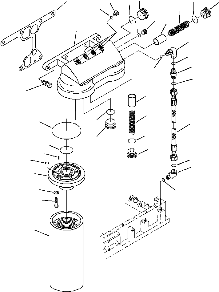 Схема запчастей Komatsu WA600-3 - A9-AA МАСЛ. ФИЛЬТР ДВИГАТЕЛЬ