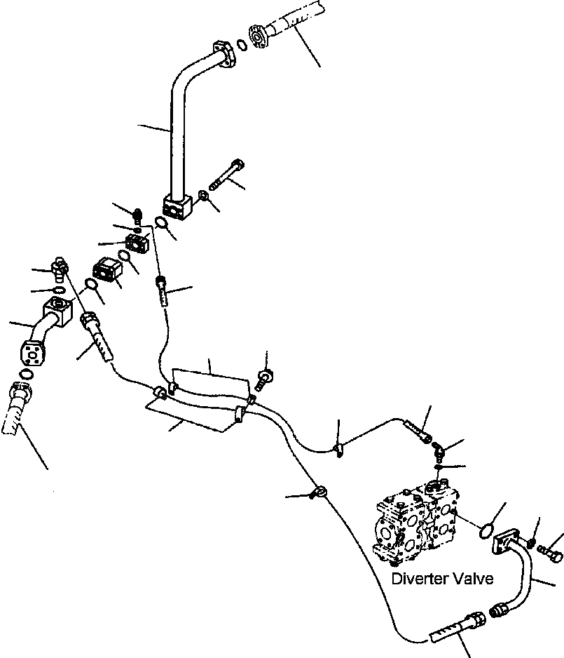 Схема запчастей Komatsu WA600-3 - H-A ГИДРОЛИНИЯ ЭКСТРЕННОГО УПРАВЛЕНИЯ ГЛАВН. ЛИНИЯ ГИДРАВЛИКА