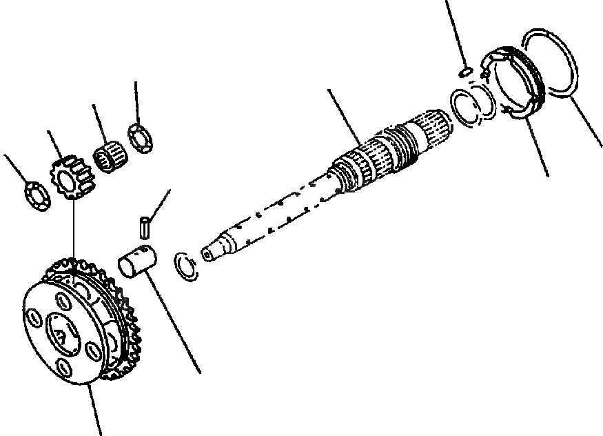 Схема запчастей Komatsu WA600-3LK - FIG. F-A ТРАНСМИССИЯ - РЕВЕРС НЕСУЩИЙ ЭЛЕМЕНТ СИЛОВАЯ ПЕРЕДАЧА И КОНЕЧНАЯ ПЕРЕДАЧА