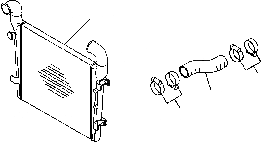 Схема запчастей Komatsu WA700-3L - FIG. A-AA ПОСЛЕОХЛАДИТЕЛЬ ДВИГАТЕЛЬ