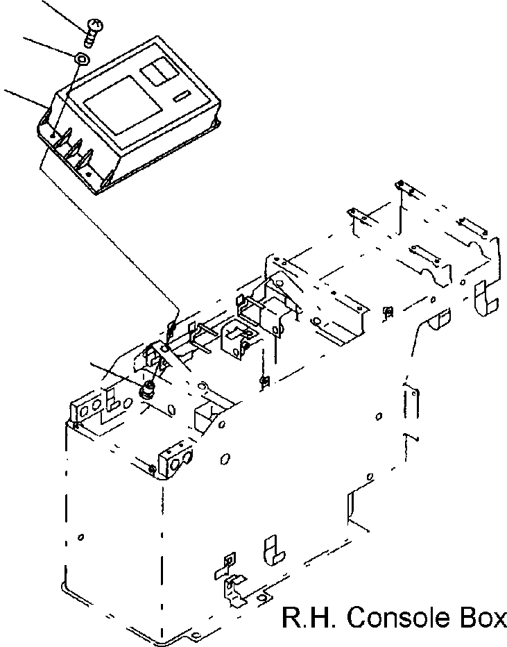 Схема запчастей Komatsu WA700-3L - FIG. K-A ПОЛ Э/ПРОВОДКА - МОНИТОР И МОНИТОР ЧАСТИ КАБИНА ОПЕРАТОРА И СИСТЕМА УПРАВЛЕНИЯ