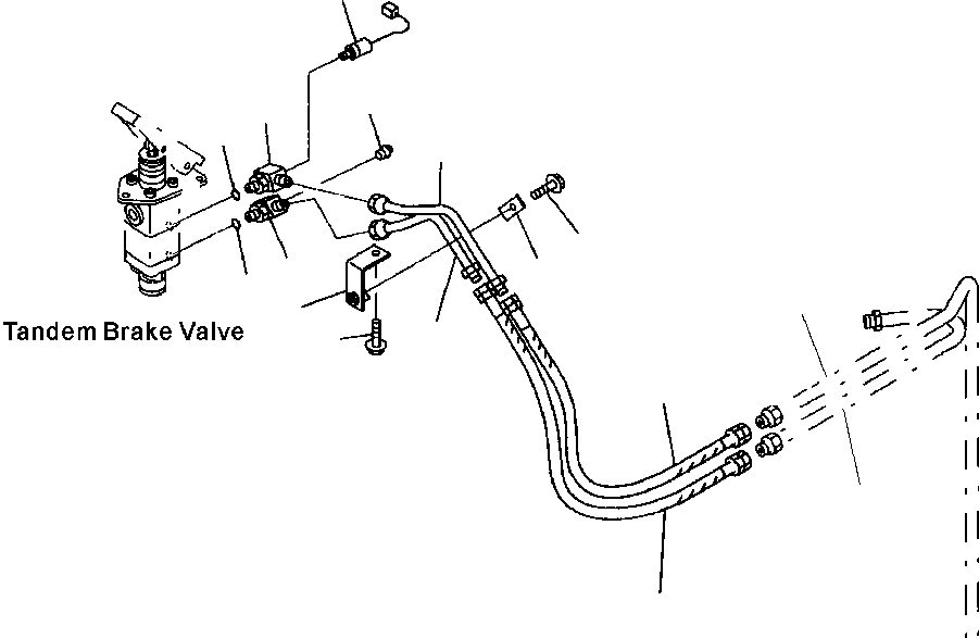 Схема запчастей Komatsu WA700-3L - FIG. K7-A ТОРМОЗНАЯ ГИДРОЛИНИЯ - ТОРМОЗН. КЛАПАН - РЕГУЛ. УСИЛИЯ КАБИНА ОПЕРАТОРА И СИСТЕМА УПРАВЛЕНИЯ
