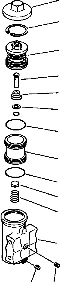 Схема запчастей Komatsu WA700-1L - ВОЗД. РЕГУЛЯТОР ВЕДУЩ. ВАЛ