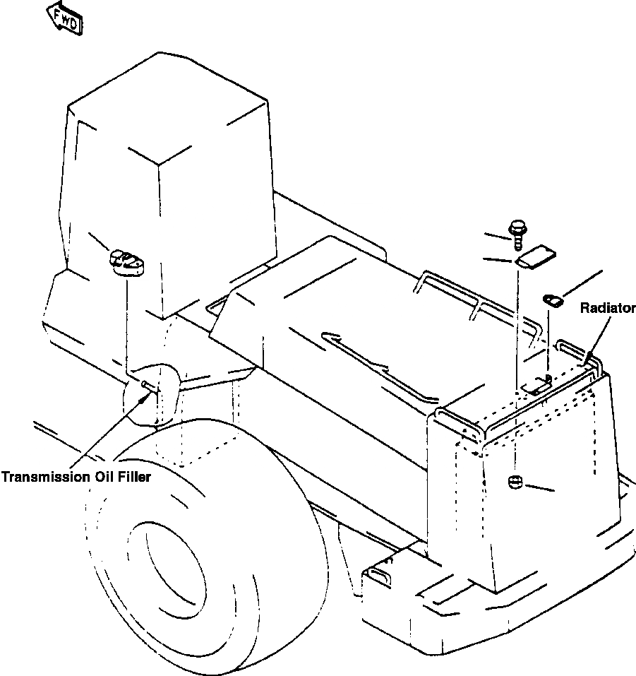 Схема запчастей Komatsu WA700-1L - ЗАЩИТА ОТ ВАНДАЛИЗМА РАМА