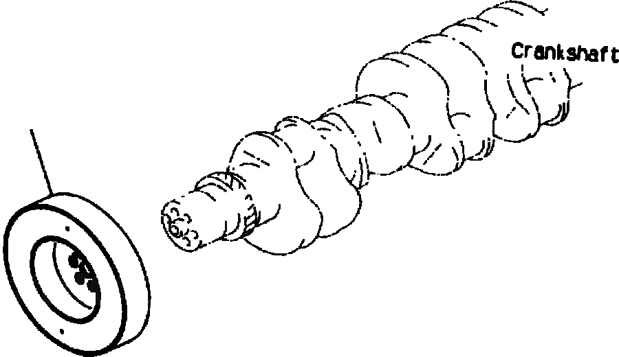 Схема запчастей Komatsu WA700-1L - ДЕМПФЕР ДВИГАТЕЛЬ