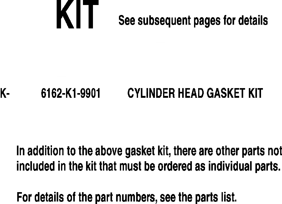 Схема запчастей Komatsu WA700-1L - КОМПЛЕКТ ПРОКЛАДОК ГОЛОВКИ ЦИЛИНДРОВ ДВИГАТЕЛЬ
