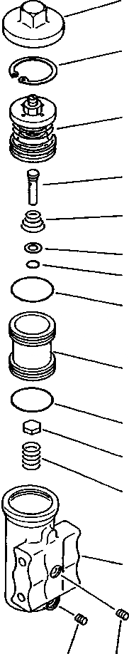 Схема запчастей Komatsu WA800-2L - FIG NO. ВОЗД. РЕГУЛЯТОР ВЕДУЩ. ВАЛ