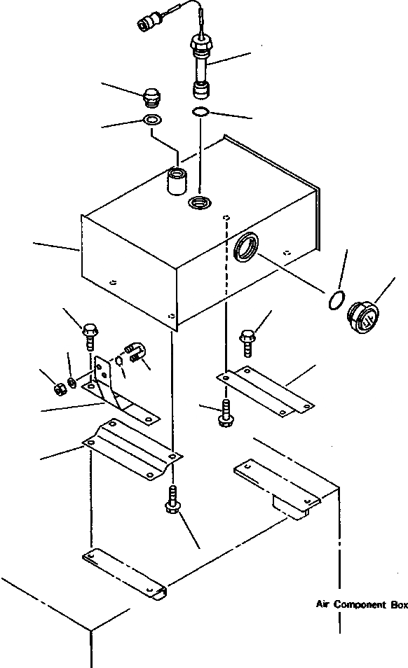 Схема запчастей Komatsu WA800-2L - FIG NO. 7B ТОРМОЗ. МАСЛОПРОВОДЯЩАЯ ЛИНИЯ (ТОРМОЗ. МАСЛ. БАК) ВЕДУЩ. ВАЛ