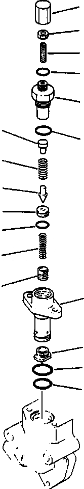 Схема запчастей Komatsu WA800-2L - FIG NO. РАЗГРУЗ. КЛАПАН УПРАВЛ-Е РАБОЧИМ ОБОРУДОВАНИЕМ