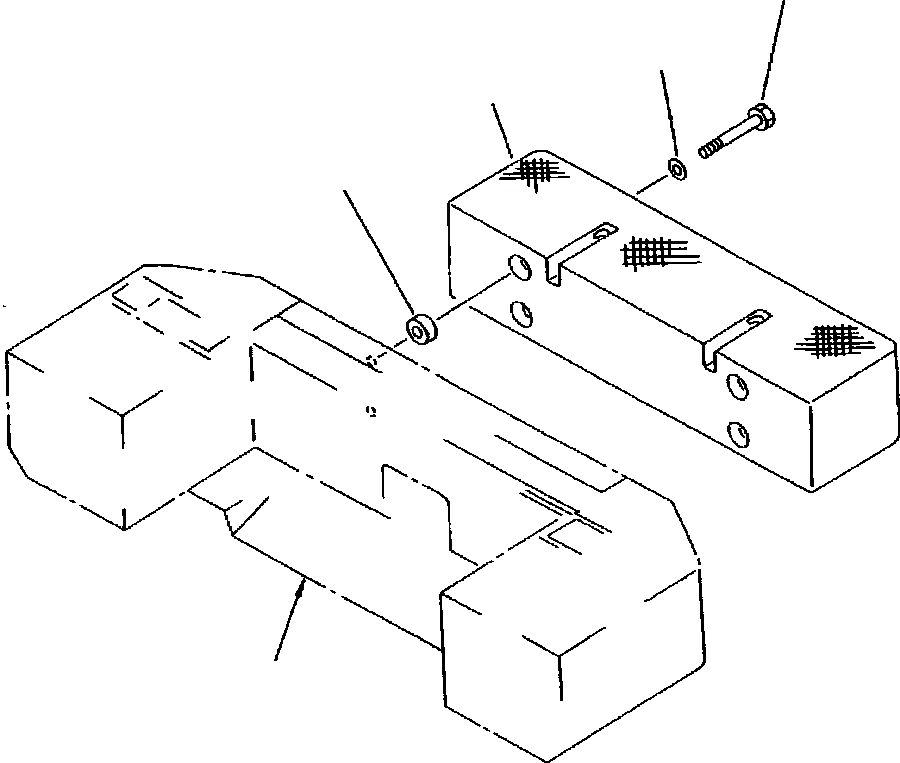 Схема запчастей Komatsu WA800-2LC - FIG NO. ДОПОЛН. ПРОТИВОВЕС РАМА, ЧАСТИ КОРПУСА & SUPERSTRUCTURE