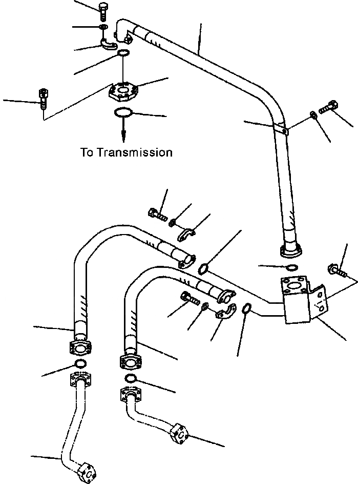 Схема запчастей Komatsu WA800-3LC - F7-A ГИДРОТРАНСФОРМАТОР И ТРАНСМИССИЯ ЛИНИЯ ГИДРОЛИНИЯ ТРАНСМИССИИ СИЛОВАЯ ПЕРЕДАЧА И КОНЕЧНАЯ ПЕРЕДАЧА