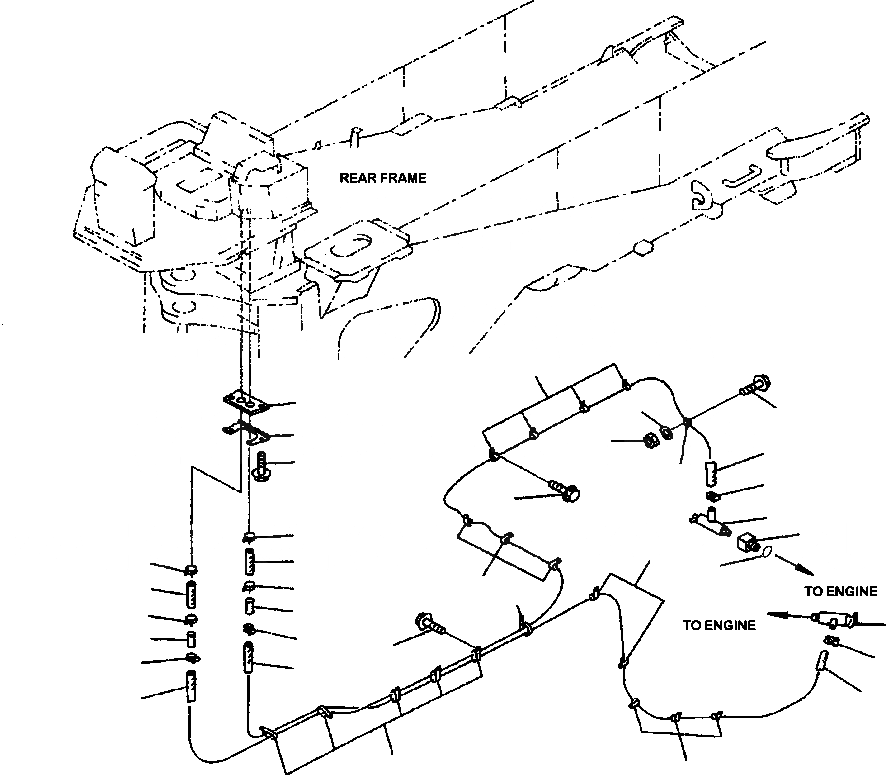 Схема запчастей Komatsu WA800-3LC - K7-A ГИДР. ПРОВОД. ОБОГРЕВАТЕЛЯ OPERATORS ОБСТАНОВКА И СИСТЕМА УПРАВЛЕНИЯ