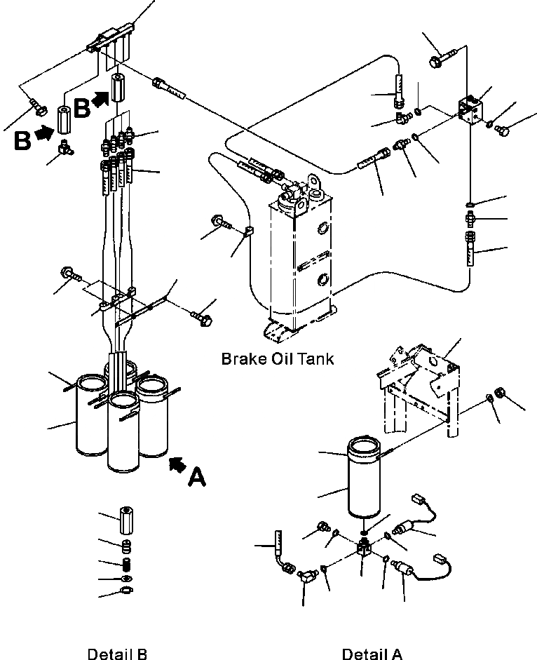 Схема запчастей Komatsu WA800-3LC - K-A УПРАВЛ-Е ТОРМОЗОМ АККУМУЛЯТОР КОМПОНЕНТЫ OPERATORS ОБСТАНОВКА И СИСТЕМА УПРАВЛЕНИЯ