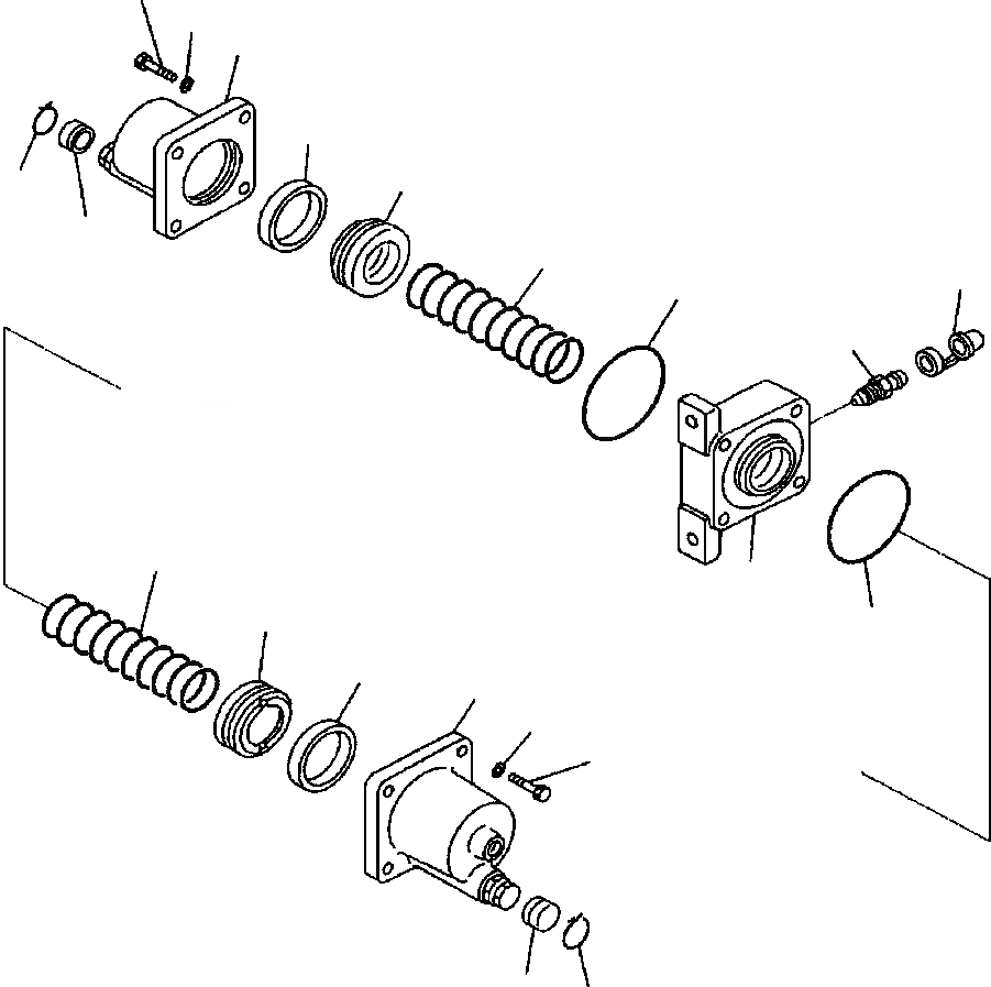 Схема запчастей Komatsu WA800-3LC - K7-9A ТОРМОЗНАЯ ГИДРОЛИНИЯ РЕГУЛ. УСИЛИЯ OPERATORS ОБСТАНОВКА И СИСТЕМА УПРАВЛЕНИЯ