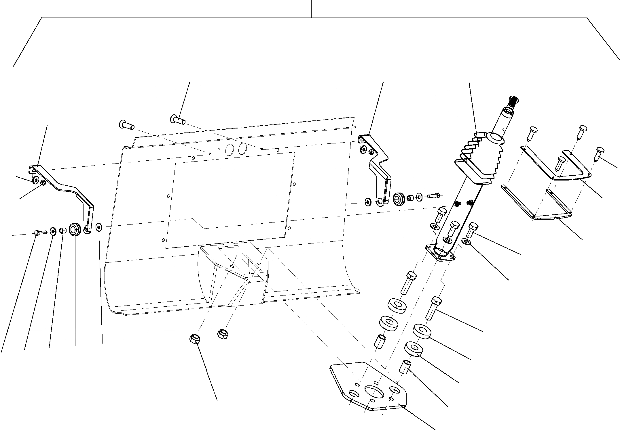 Схема запчастей Komatsu WA80-5 - БЕЗОПАСН. КАБИНА, РУЛЕВ. УПРАВЛЕНИЕ ПРИВОДRS КАБИНА