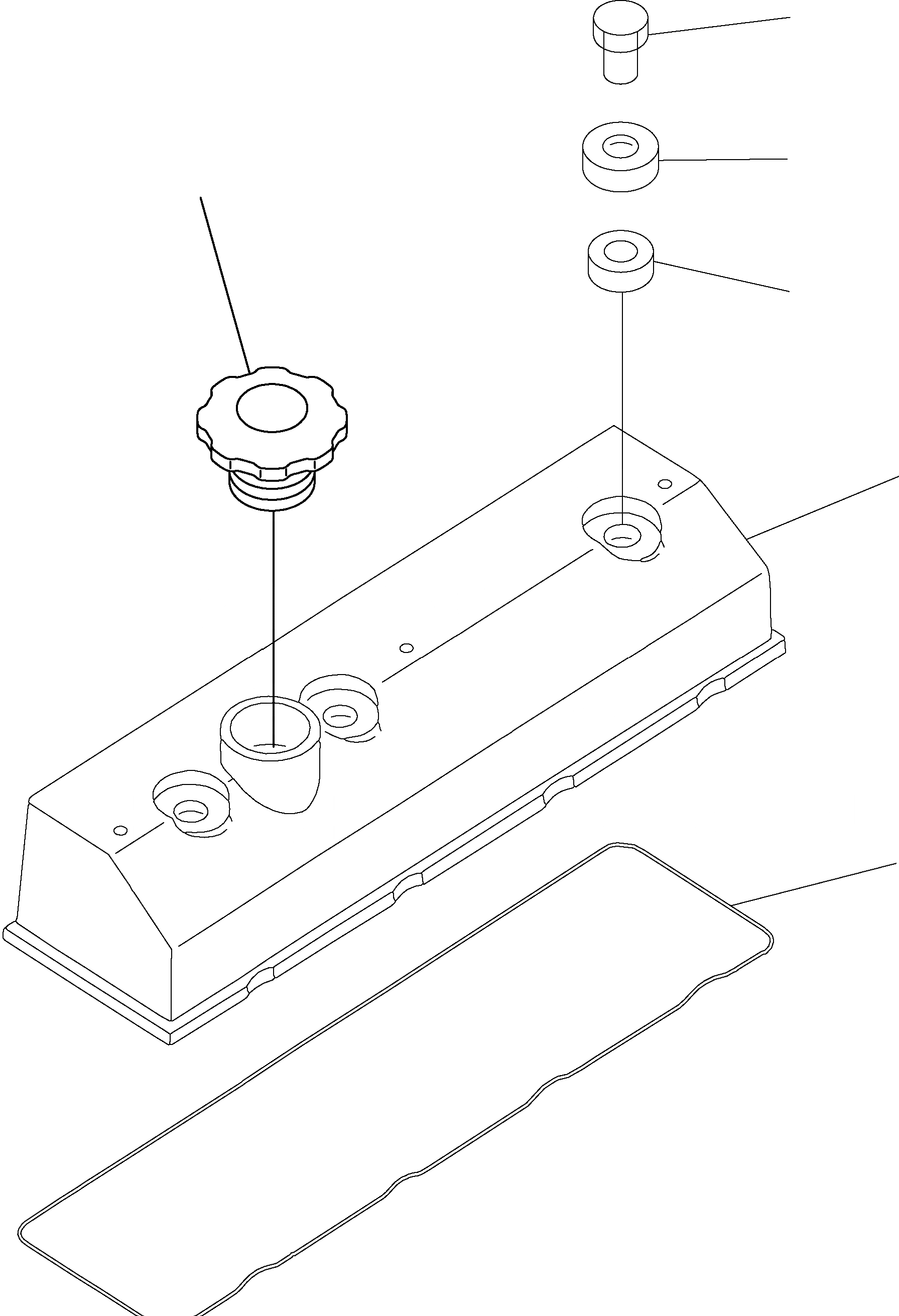 Схема запчастей Komatsu WA80-5 - ГОЛОВКА ЦИЛИНДРОВ COVER, ATTACHING ЧАСТИ ДВИГАТЕЛЬ, КРЕПЛЕНИЕ ДВИГАТЕЛЯ