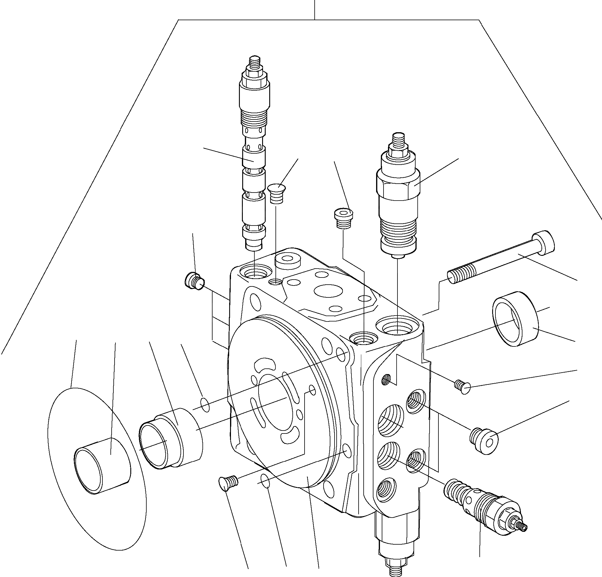 Схема запчастей Komatsu WA80-5 - AXIAL ПОРШЕНЬ НАСОС AXIAL ПОРШЕНЬ НАСОС