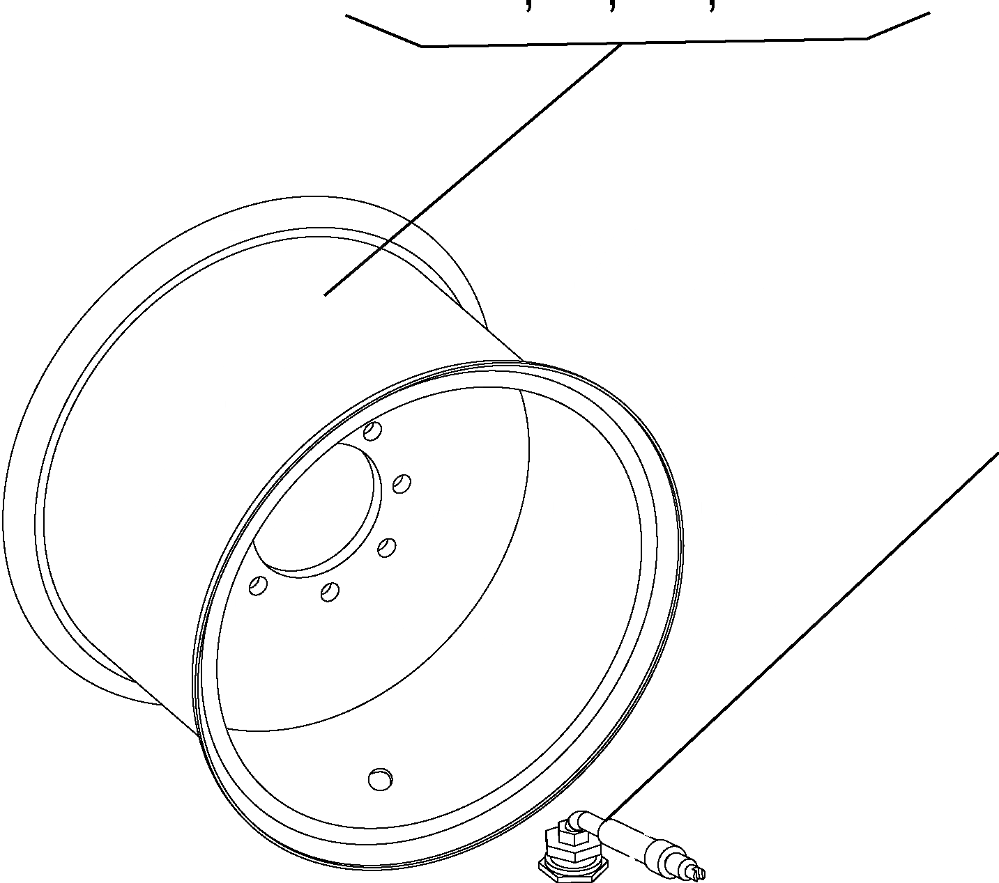 Схема запчастей Komatsu WA80-5 - DISC КОЛЕСА DISC КОЛЕСА, ЦЕПЬ