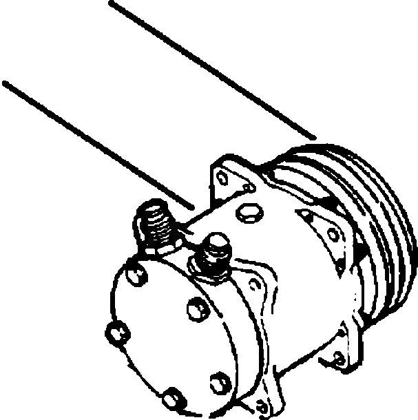 Схема запчастей Komatsu WA900-1L - FIG NO. 8 КОМПРЕССОР РАМА