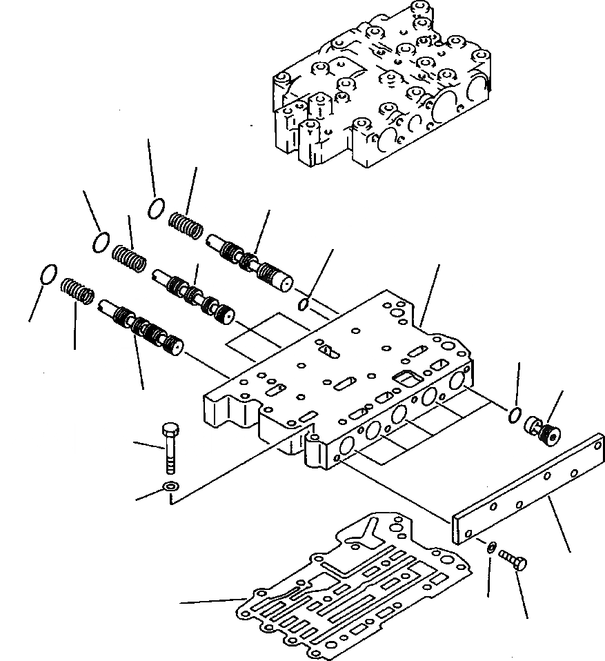 Схема запчастей Komatsu WA900-1LC A20008-UP - КЛАПАН УПРАВЛЕНИЯ ТРАНСМИССИЕЙ (/) ГИДРОТРАНСФОРМАТОР И ТРАНСМИССИЯ