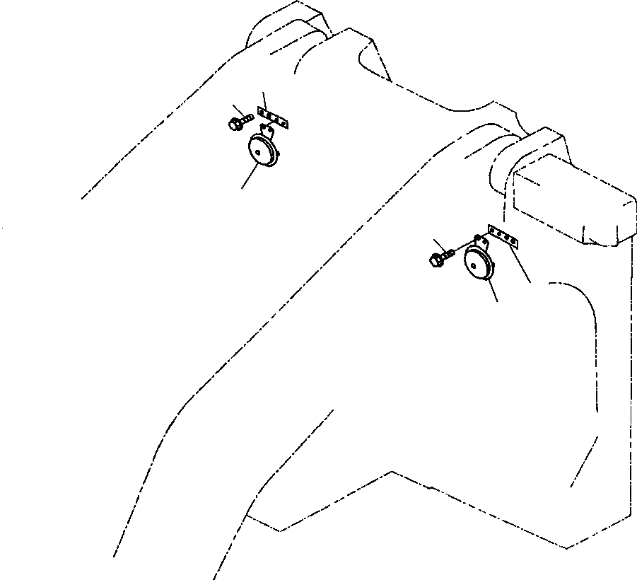 Схема запчастей Komatsu WA900-3LC - E-A ЗВУК. СИГНАЛ. ЭЛЕКТРИКА