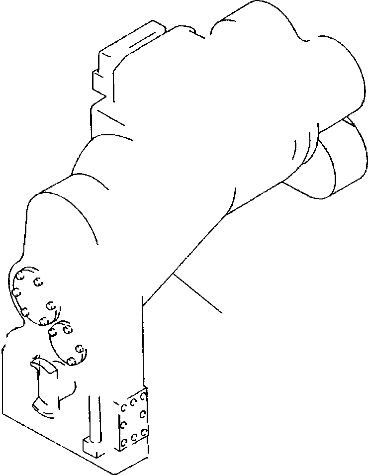 Схема запчастей Komatsu WA900-3LC - F-A ТОРКФЛОУ ASSEMBLY СИЛОВАЯ ПЕРЕДАЧА И КОНЕЧНАЯ ПЕРЕДАЧА