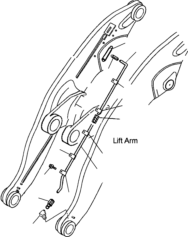 Схема запчастей Komatsu WA900-3LC - J7-A АВТОМАТИЧ. СМАЗ. ДЛЯ КОВША ПАЛЕЦ, ЛЕВ. (/) ОСНОВНАЯ РАМА И ЕЕ ЧАСТИ